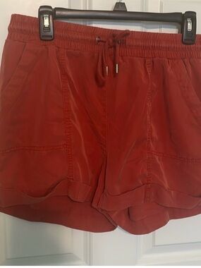 SALE 3/$20 Drawstring Relaxed Shorts - Rust Red